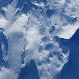 Dettaglio della superficie di un iceberg
