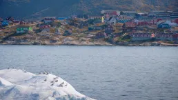Arrivo a Ilulissat a bordo del Sarfaq Ittuk